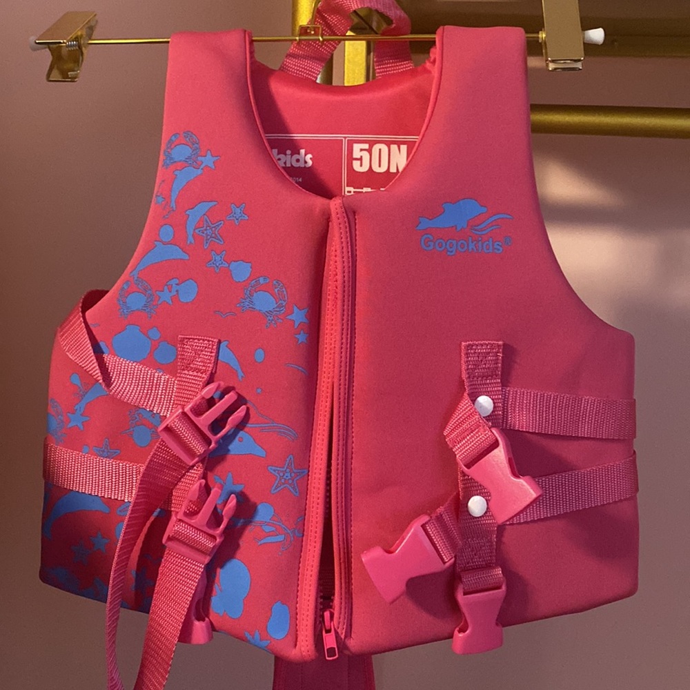 Kids size Large Swim Jacket Floating Swimming Aid Vest